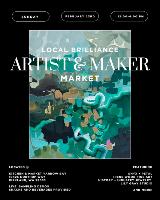 Artist & Maker Market: Feb 23, 12-4 pm